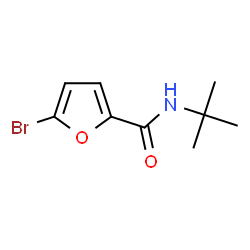 ChemSpider 2D Image | 5-Bromo-N-tert-butyl-2-furamide | C9H12BrNO2