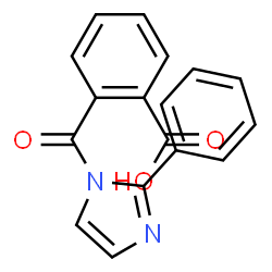ChemSpider 2D Image | 2-(2-Phenylimidazole-1-carbonyl)benzoic acid | C17H12N2O3