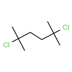 ChemSpider 2D Image | 2,5-Dichloro-2,5-dimethylhexane | C8H16Cl2