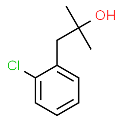 ChemSpider 2D Image | o-chlorobenzyldimethylcarbinol | C10H13ClO