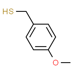 ChemSpider 2D Image | 4-Methoxybenzyl mercaptan | C8H10OS