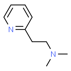 ChemSpider 2D Image | 2-(2-DIMETHYLAMINOETHYL)PYRIDINE | C9H14N2