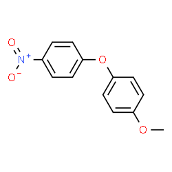 ChemSpider 2D Image | 1-(4-methoxyphenoxy)-4-nitrobenzene | C13H11NO4