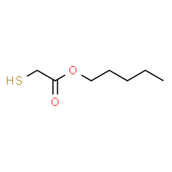 ChemSpider 2D Image | Pentyl sulfanylacetate | C7H14O2S