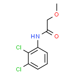 ChemSpider 2D Image | N-(2,3-Dichlorophenyl)-2-methoxyacetamide | C9H9Cl2NO2