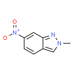 ChemSpider 2D Image | 2-methyl-6-nitroindazole | C8H7N3O2