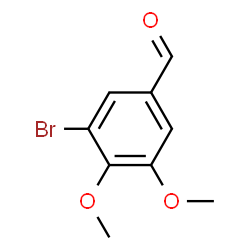 ChemSpider 2D Image | 5-BROMOVERATRALDEHYDE | C9H9BrO3
