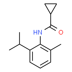 ChemSpider 2D Image | N-(2-Isopropyl-6-methylphenyl)cyclopropanecarboxamide | C14H19NO