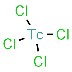 ChemSpider 2D Image | Technetium(4+) tetrachloride | Cl4Tc