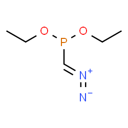 ChemSpider 2D Image | Diethyl (diazomethyl)phosphonite | C5H11N2O2P