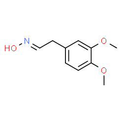 ChemSpider 2D Image | (1E)-2-(3,4-Dimethoxyphenyl)-N-hydroxyethanimine | C10H13NO3
