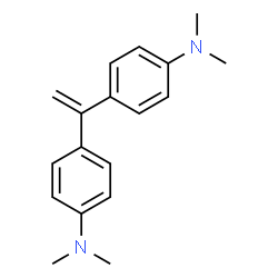 ChemSpider 2D Image | 4,4'-Vinylidenebis(N,N-dimethylaniline) | C18H22N2