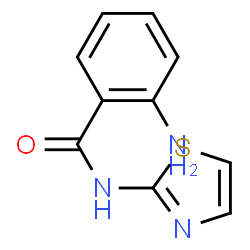 ChemSpider 2D Image | 2-amino-N-(thiazol-2-yl)benzamide | C10H9N3OS