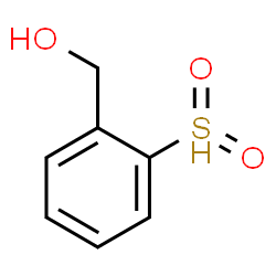ChemSpider 2D Image | [2-(dioxo-$l^{5}-sulfanyl)phenyl]methanol | C7H7O3S