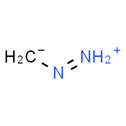 ChemSpider 2D Image | Diazen-2-ium-1-ylmethanide | CH4N2