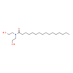ChemSpider 2D Image | Palmitic diethanolamide | C20H41NO3