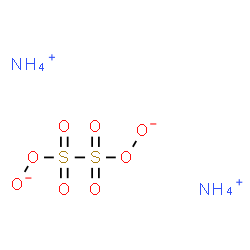 ChemSpider 2D Image | Diammonium 2,2'-(1,1,2,2-tetraoxido-1lambda~6~,2lambda~6~-disulfane-1,2-diyl)didioxidanide | H8N2O8S2