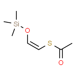 ChemSpider 2D Image | S-{(Z)-2-[(Trimethylsilyl)oxy]vinyl} ethanethioate | C7H14O2SSi