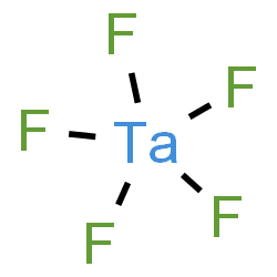 ChemSpider 2D Image | Tantalum(V) fluoride | F5Ta