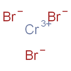 ChemSpider 2D Image | Chromium(III) bromide | Br3Cr