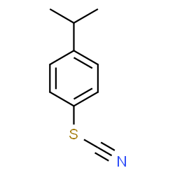 ChemSpider 2D Image | 4-Isopropylphenyl thiocyanate | C10H11NS