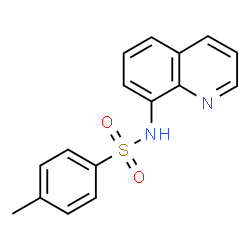 ChemSpider 2D Image | 8-(TOSYLAMINO)QUINOLINE | C16H14N2O2S