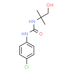 ChemSpider 2D Image | N-(4-chlorophenyl)-N'-(2-hydroxy-1,1-dimethylethyl)urea | C11H15ClN2O2