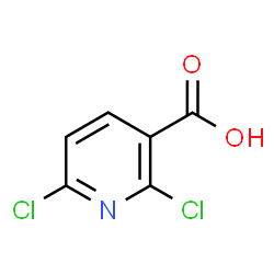 ChemSpider 2D Image | 2,6-Dichloronicotinic acid | C6H3Cl2NO2
