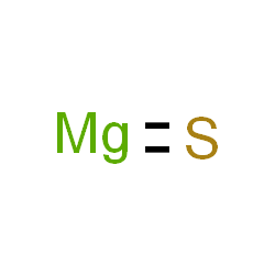 ChemSpider 2D Image | Magnesium sulfide | MgS
