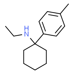 ChemSpider 2D Image | N-Ethyl-1-(4-methylphenyl)cyclohexanamine | C15H23N