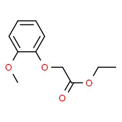 ChemSpider 2D Image | Ethyl (2-methoxyphenoxy)acetate | C11H14O4