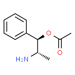ChemSpider 2D Image | (1R,2S)-2-Amino-1-phenylpropyl acetate | C11H15NO2