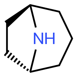 ChemSpider 2D Image | (1R,5R)-8-Azabicyclo[3.2.1]octane | C7H13N