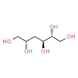 ChemSpider 2D Image | 3-Deoxy-D-arabino-hexitol | C6H14O5