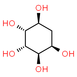 ChemSpider 2D Image | (1R,2R,3R,4R,5S)-1,2,3,4,5-Cyclohexanepentol | C6H12O5