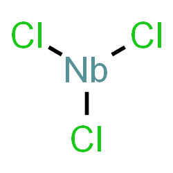 ChemSpider 2D Image | niobium chloride | Cl3Nb