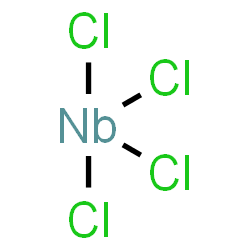 ChemSpider 2D Image | Niobium chloride (NbCl4) | Cl4Nb