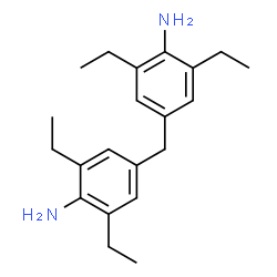 ChemSpider 2D Image | 4,4'-Methylenebis(2,6-diethylaniline) | C21H30N2