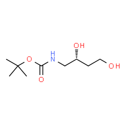 ChemSpider 2D Image | 2-Methyl-2-propanyl [(2R)-2,4-dihydroxybutyl]carbamate | C9H19NO4