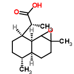 InChI=1/C15H24O3/c1-8-4-5-11(9(2)14(16)17)12-10(8)6-7-15(3)13(12)18-15/h8-13H,4-7H2,1-3H3,(H,16,17)/t8-,9-,10+,11+,12+,13?,15?/m1/s1