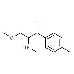 ChemSpider 2D Image | 3-Methoxy-2-(methylamino)-1-(4-methylphenyl)-1-propanone | C12H17NO2