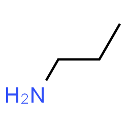 ChemSpider 2D Image | Propylamine | C3H9N
