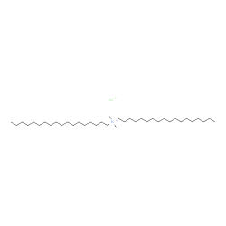 ChemSpider 2D Image | Dimethyldioctadecylammonium chloride | C38H80ClN