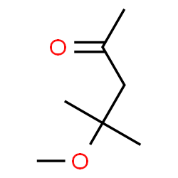 ChemSpider 2D Image | 4-Methoxy-4-methyl-2-pentanone | C7H14O2