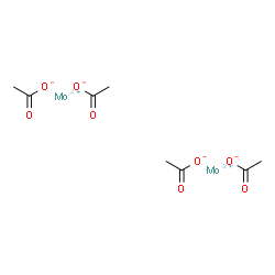 ChemSpider 2D Image | Molybdenum(2+) acetate (1:2) | C8H12Mo2O8