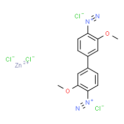 ChemSpider 2D Image | DBB | C14H12Cl4N4O2Zn