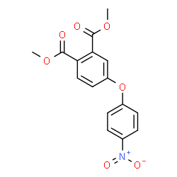 ChemSpider 2D Image | Dimethyl 4-(4-nitrophenoxy)phthalate | C16H13NO7