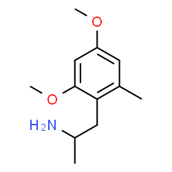 ChemSpider 2D Image | 1-(2,4-Dimethoxy-6-methylphenyl)-2-propanamine | C12H19NO2
