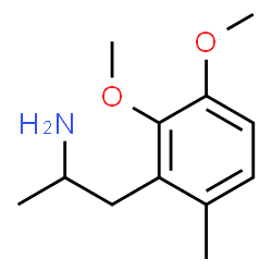 ChemSpider 2D Image | 1-(2,3-Dimethoxy-6-methylphenyl)-2-propanamine | C12H19NO2