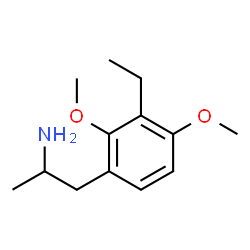 ChemSpider 2D Image | 1-(3-Ethyl-2,4-dimethoxyphenyl)-2-propanamine | C13H21NO2